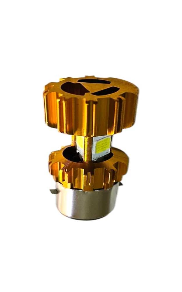 (PACK OF 5 PCS) 3 COB LED HEADLIGHT BULB